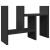 Organizator de birou, negru, 34,5x15,5x35,5 cm lemn prelucrat GartenMobel Dekor