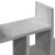 Organizator birou, gri beton, 34,5x15,5x35,5 cm lemn prelucrat GartenMobel Dekor