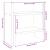 Organizator birou, gri sonoma, 34,5x15,5x35,5 cm lemn prelucrat GartenMobel Dekor