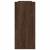 Organizator birou, stejar maro, 34,5x15,5x35,5cm lemn prelucrat GartenMobel Dekor