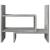 Organizator birou, gri beton, 38,5x17x39 cm lemn prelucrat GartenMobel Dekor