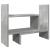 Organizator birou, gri beton, 38,5x17x39 cm lemn prelucrat GartenMobel Dekor