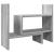 Organizator birou, gri sonoma, 38,5x17x39 cm lemn prelucrat GartenMobel Dekor