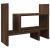 Organizator birou, stejar maro, 38,5x17x39 cm lemn prelucrat GartenMobel Dekor