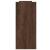 Organizator birou, stejar maro, 38,5x17x39 cm lemn prelucrat GartenMobel Dekor