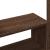 Organizator birou, stejar maro, 38,5x17x39 cm lemn prelucrat GartenMobel Dekor
