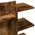 Organizator birou, stejar fumuriu, 42x21,5x42 cm lemn prelucrat GartenMobel Dekor