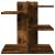 Organizator birou, stejar fumuriu, 42x21,5x42 cm lemn prelucrat GartenMobel Dekor