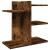 Organizator birou, stejar fumuriu, 42x21,5x42 cm lemn prelucrat GartenMobel Dekor