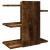 Organizator birou, stejar fumuriu, 42x21,5x42 cm lemn prelucrat GartenMobel Dekor