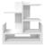 Organizator de birou, alb, 49x20x52,5 cm, lemn prelucrat GartenMobel Dekor