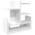 Organizator de birou, alb, 49x20x52,5 cm, lemn prelucrat GartenMobel Dekor