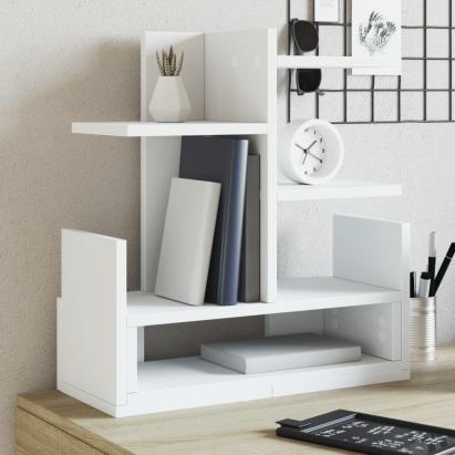 Organizator de birou, alb, 49x20x52,5 cm, lemn prelucrat GartenMobel Dekor
