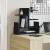 Organizator de birou, negru, 49x20x52,5 cm, lemn prelucrat GartenMobel Dekor