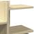 Organizator birou, stejar sonoma, 49x20x52,5 cm lemn prelucrat GartenMobel Dekor