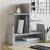 Organizator birou, gri beton, 49x20x52,5 cm lemn prelucrat GartenMobel Dekor