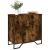 Dulap, stejar fumuriu, 78x35,5x74,5 cm, lemn prelucrat GartenMobel Dekor