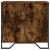Dulap, stejar fumuriu, 78x35,5x74,5 cm, lemn prelucrat GartenMobel Dekor