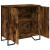 Dulap, stejar fumuriu, 78x35,5x74,5 cm, lemn prelucrat GartenMobel Dekor