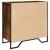 Dulap, stejar fumuriu, 78x35,5x74,5 cm, lemn prelucrat GartenMobel Dekor