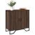 Dulap, stejar maro, 78x35,5x74,5 cm, lemn prelucrat GartenMobel Dekor