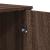 Dulap, stejar maro, 78x35,5x74,5 cm, lemn prelucrat GartenMobel Dekor