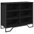 Dulap, negru, 91x35,5x74,5 cm, lemn prelucrat GartenMobel Dekor