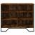 Dulap, stejar fumuriu, 91x35,5x74,5 cm, lemn prelucrat GartenMobel Dekor