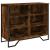 Dulap, stejar fumuriu, 91x35,5x74,5 cm, lemn prelucrat GartenMobel Dekor