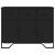 Dulap, negru, 97x32,5x74,5 cm, lemn prelucrat GartenMobel Dekor
