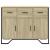 Dulap, stejar sonoma, 97x32,5x74,5 cm, lemn prelucrat GartenMobel Dekor