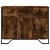 Dulap, stejar fumuriu, 97x32,5x74,5 cm, lemn prelucrat GartenMobel Dekor