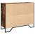 Dulap, stejar fumuriu, 97x32,5x74,5 cm, lemn prelucrat GartenMobel Dekor