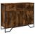 Dulap, stejar fumuriu, 97x32,5x74,5 cm, lemn prelucrat GartenMobel Dekor