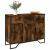 Dulap, stejar fumuriu, 97x32,5x74,5 cm, lemn prelucrat GartenMobel Dekor