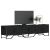 Dulap TV, negru, 180x34x41 cm, lemn prelucrat GartenMobel Dekor