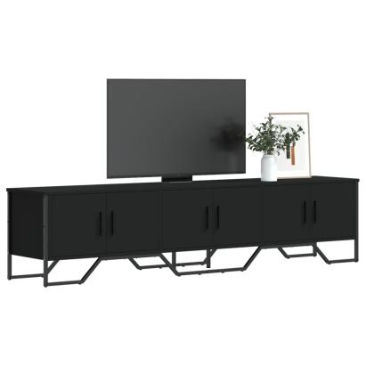 Dulap TV, negru, 180x34x41 cm, lemn prelucrat GartenMobel Dekor