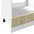 Dulap pentru cuptor, stejar Sonoma, 60 x 46 x 81,5 cm, PAL GartenMobel Dekor