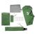 Paravan de camping, verde, 366x152x152 cm, impermeabil GartenMobel Dekor