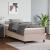 Cadru de pat box spring, cappuccino, 100x200cm, piele ecologică GartenMobel Dekor