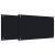 Panou antistropi bucătărie 2 buc. negru 70x40cm sticlă securiz. GartenMobel Dekor