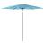 Umbrelă soare de grădină stâlp din oțel, albastru 268x268x226cm GartenMobel Dekor