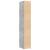 Dulap înalt, gri beton, 30x42,5x185 cm, lemn prelucrat GartenMobel Dekor