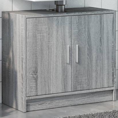 Dulap de chiuvetă, gri sonoma, 63x29x55 cm, lemn prelucrat GartenMobel Dekor