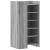 Pantofar, gri sonoma, 52x37,5x100 cm, lemn prelucrat GartenMobel Dekor