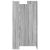 Pantofar, gri sonoma, 52x37,5x100 cm, lemn prelucrat GartenMobel Dekor
