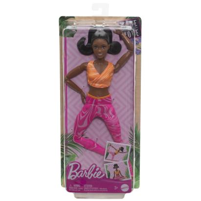 PAPUSA BARBIE MADE TO MOVE CREOLA CU TOP PORTOCALIU SuperHeroes ToysZone