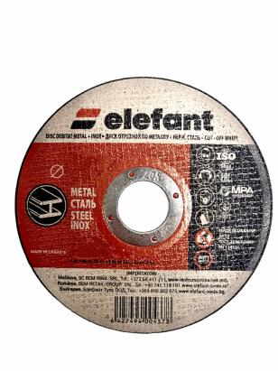 disc abraziv pentru slefuit metal ELEFANT 125*6,0*22,23 (T27) Innovative ReliableTools