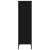 Bibliotecă, negru, 50x31x106 cm, lemn prelucrat GartenMobel Dekor