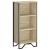 Bibliotecă, stejar sonoma, 50x31x106 cm, lemn prelucrat GartenMobel Dekor